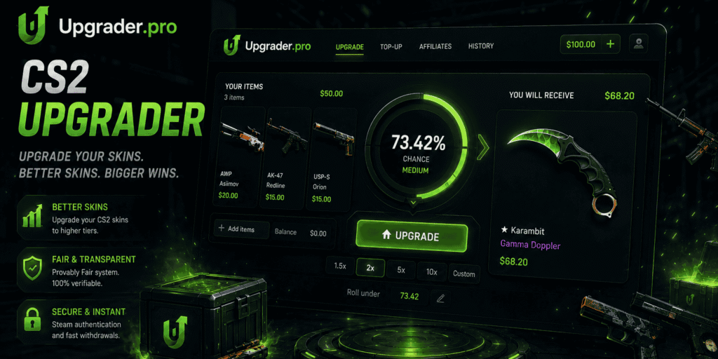 Upgrader.pro: CS2 Upgrader